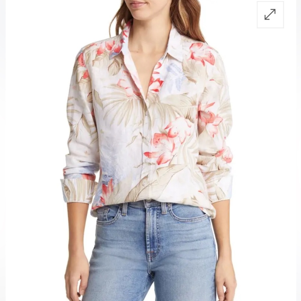 Tommy Bahama Long Sleeve Linen Shirt